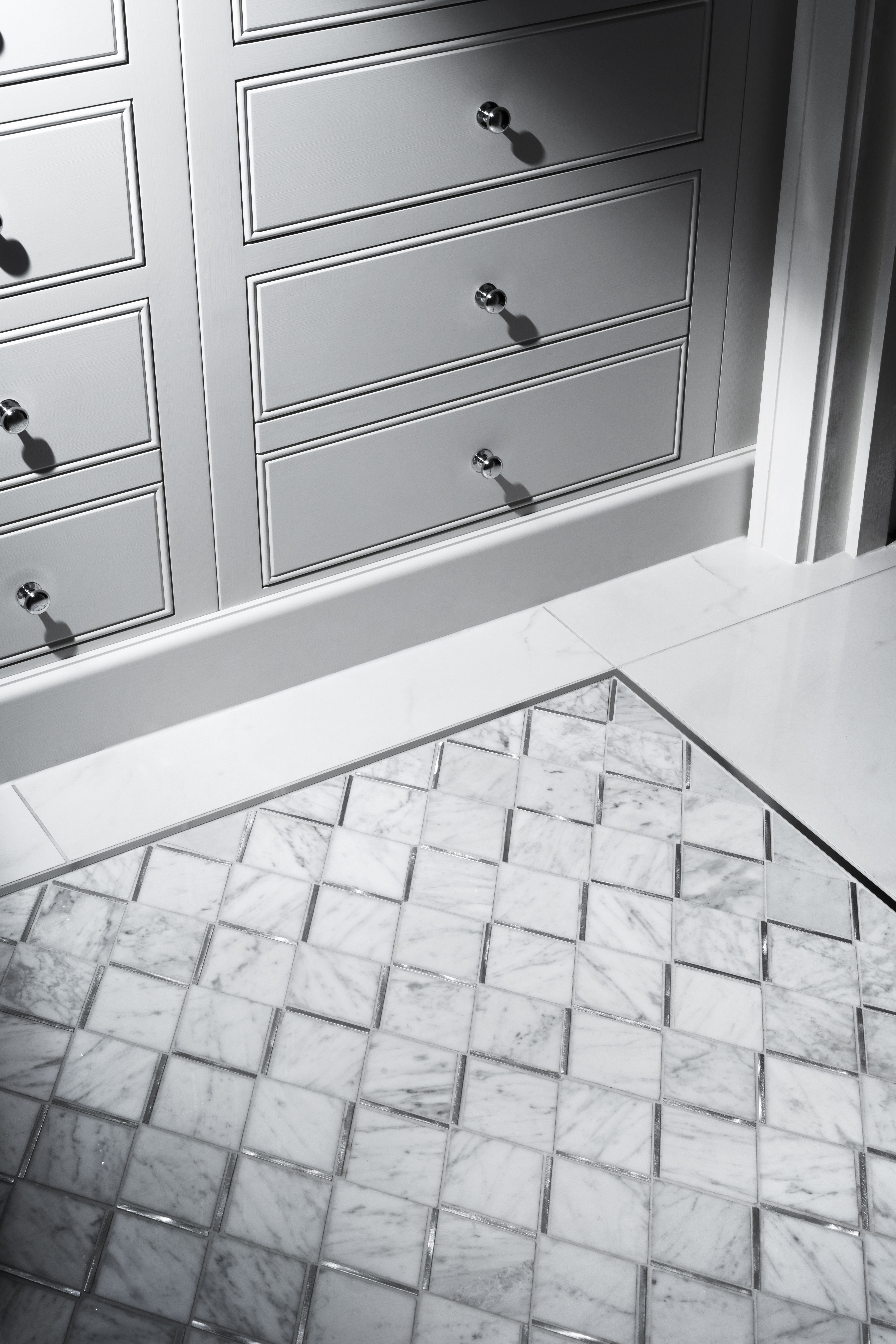 Detalle de baño en Plum Mex Showroom